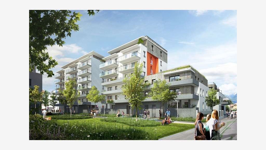 Locaux commerciaux neufs 141m² à louer à Grenoble