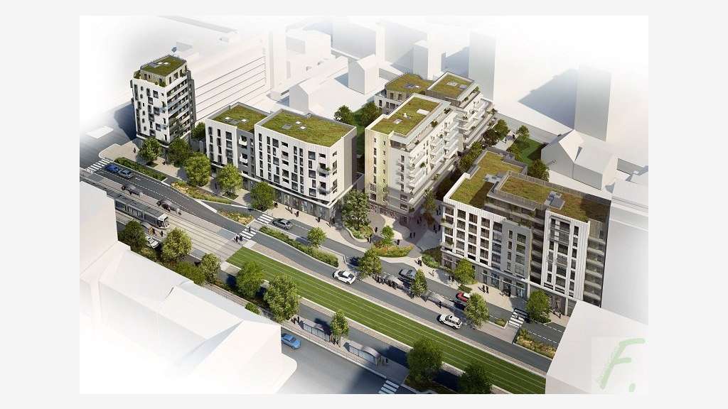 Locaux commerciaux neufs 141m² à louer à Grenoble