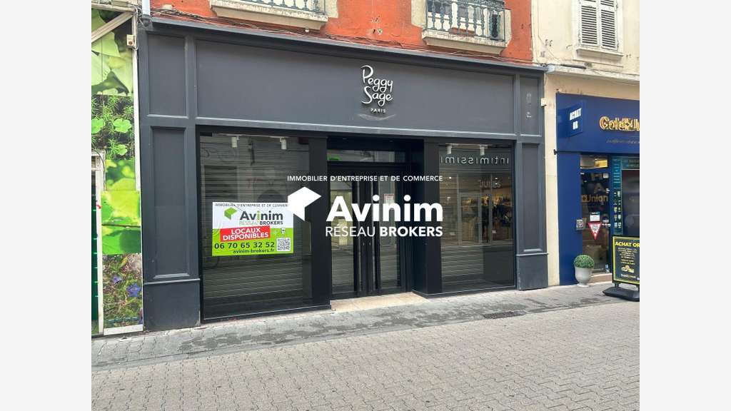 Local commercial 148,4m² à louer à Grenoble Centre