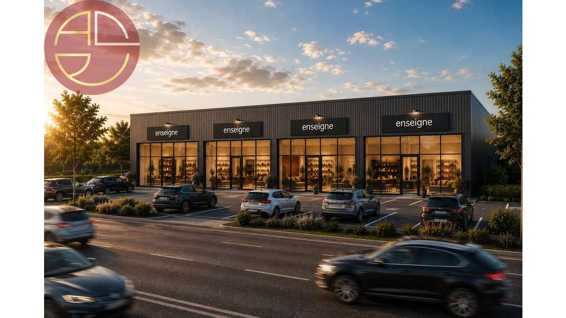 A louer local commercial 200m² à Grisolles RN20