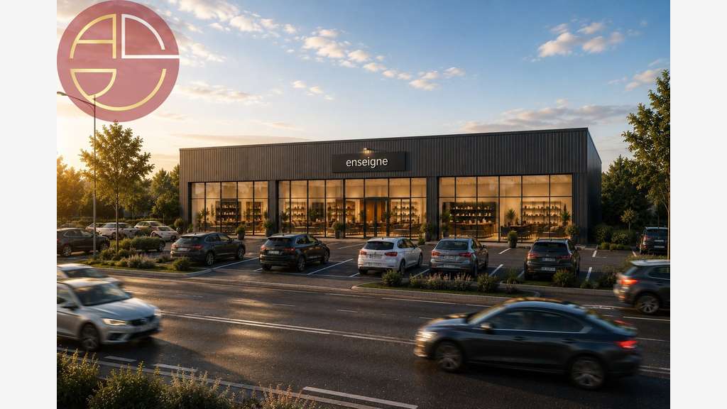 Local commercial de 800m² à louer à Grisolles