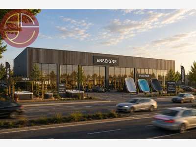 Local commercial de 200m² à louer à Grisolles RN20