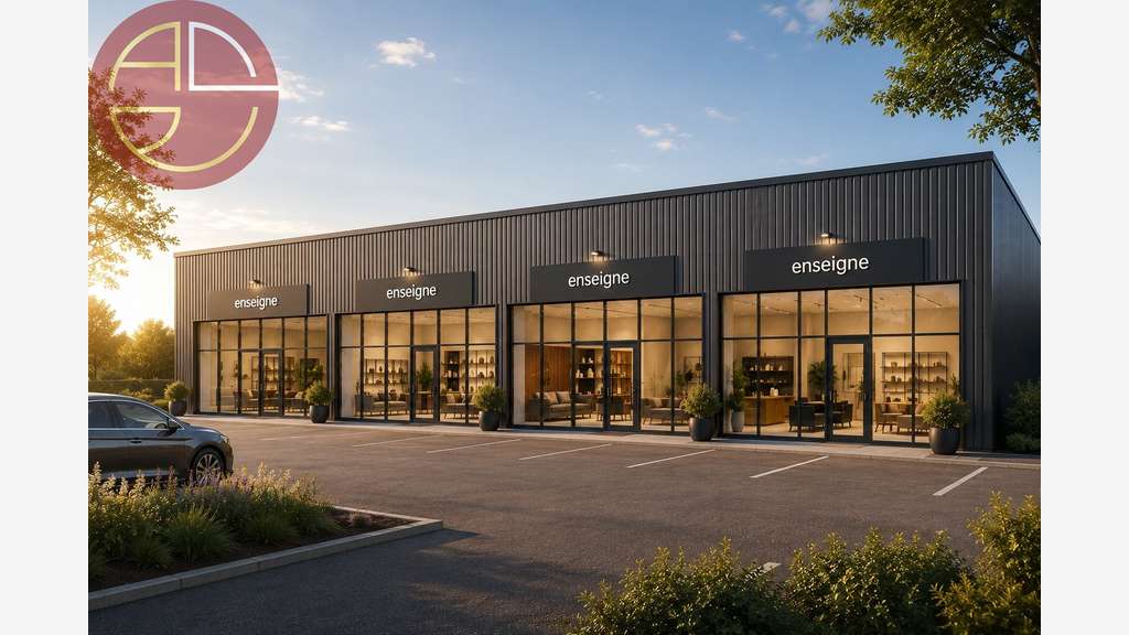Local commercial de 200m² à louer à Grisolles RN20