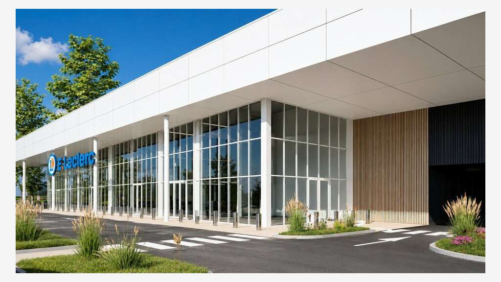Location cellule commerciale 57m² à Guignen