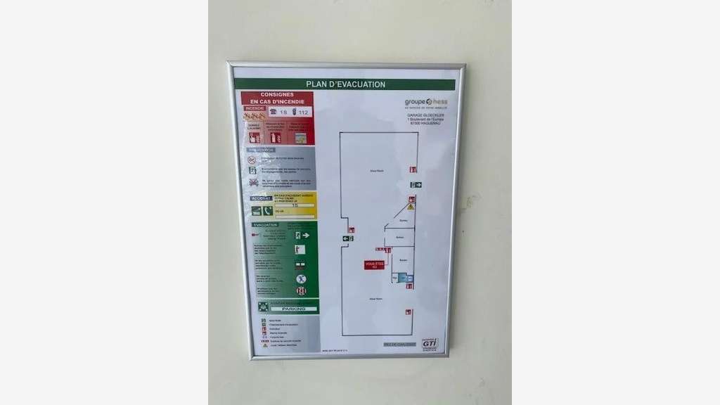 Location local commercial de 1230m² à Haguenau