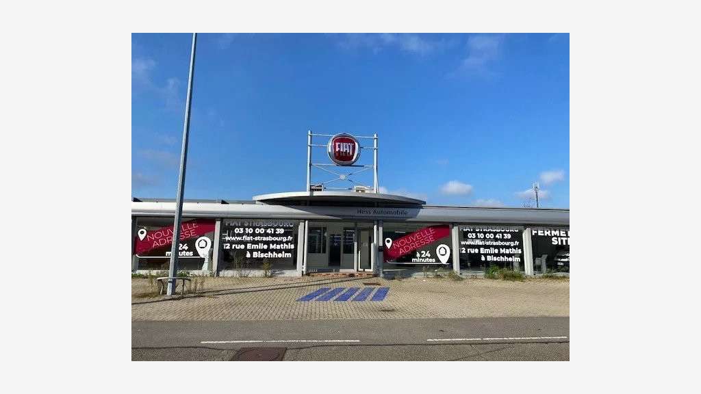 Location local commercial de 1230m² à Haguenau