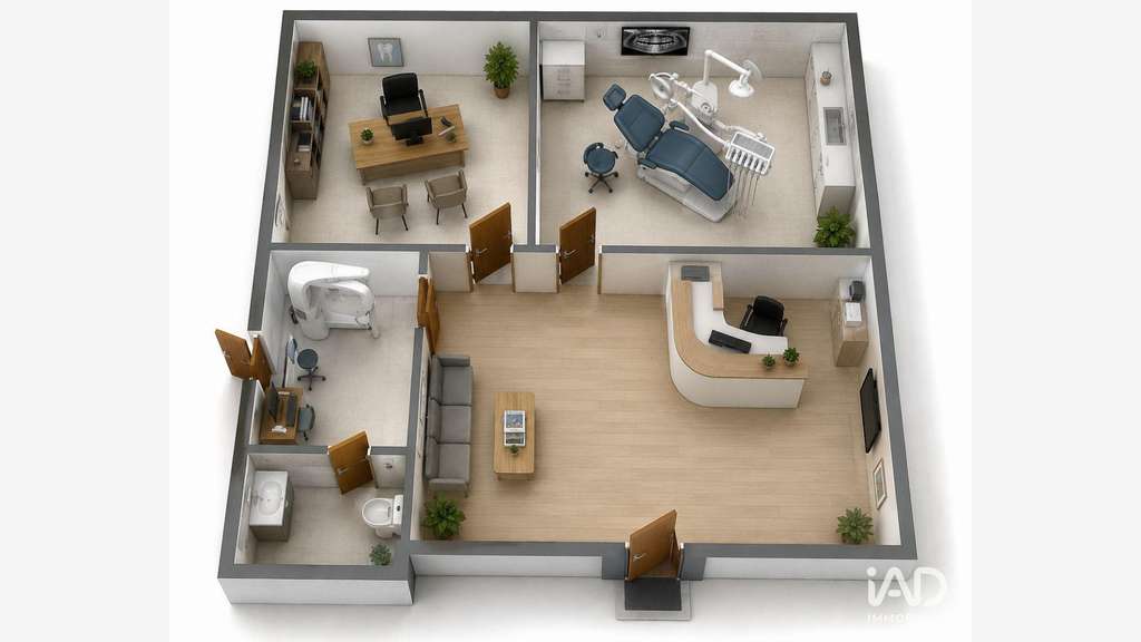 A louer local pro de 66m² en centre-ville Haguenau