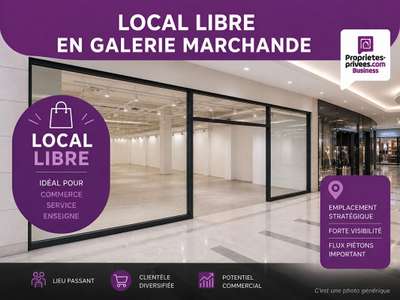 A louer local 174m² en galerie comm. à Hauconcourt