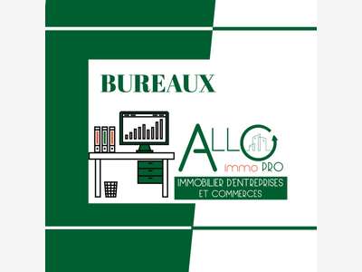 A louer bureaux de 189 m² en RDC climatisés