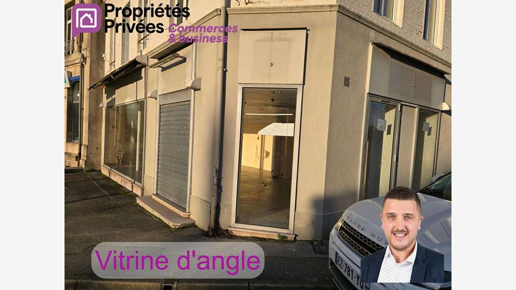 A louer local 72m² emplac. stratégique à Hirson