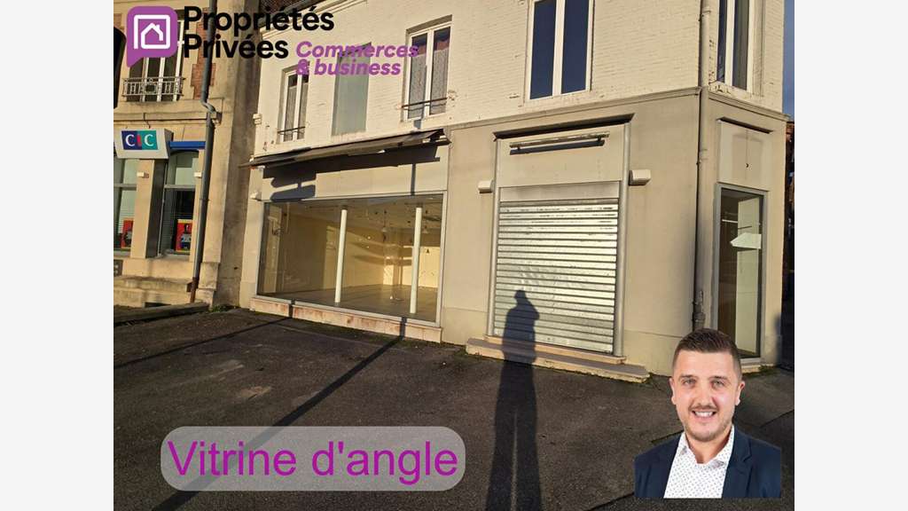 A louer local 72m² emplac. stratégique à Hirson