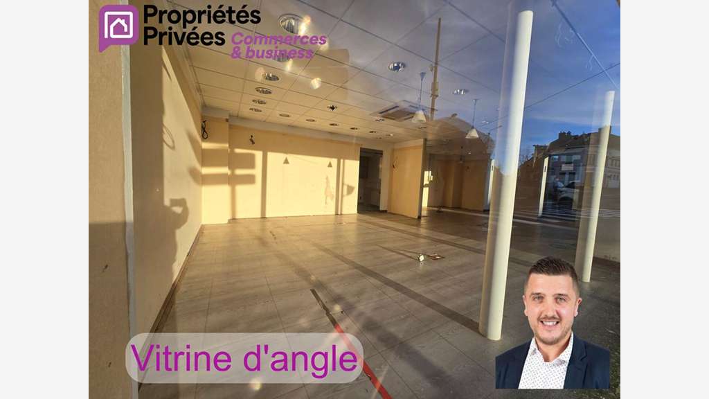 A louer local 72m² emplac. stratégique à Hirson