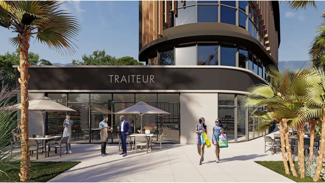 A louer local commercial de 64m² en RDC à Hyères