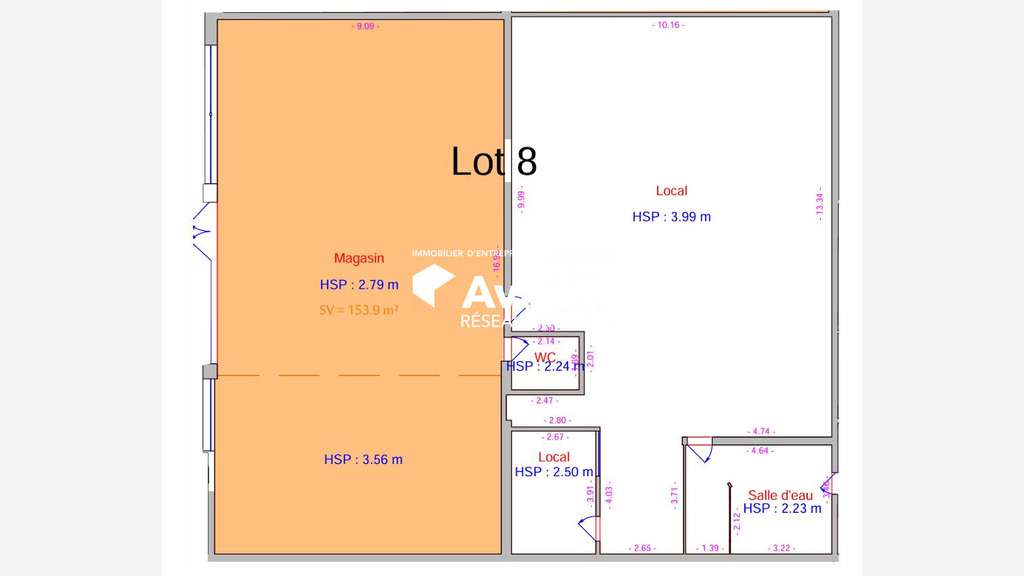 Immobilier Professionnel à louer Ibos
