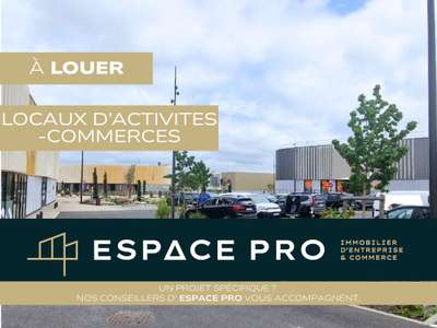 A louer locaux neufs 708m² au Sud de Caen