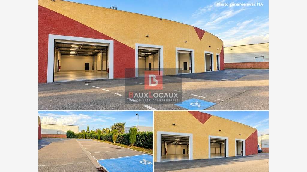 Location local commercial 280m² à Istres Tubé Nord