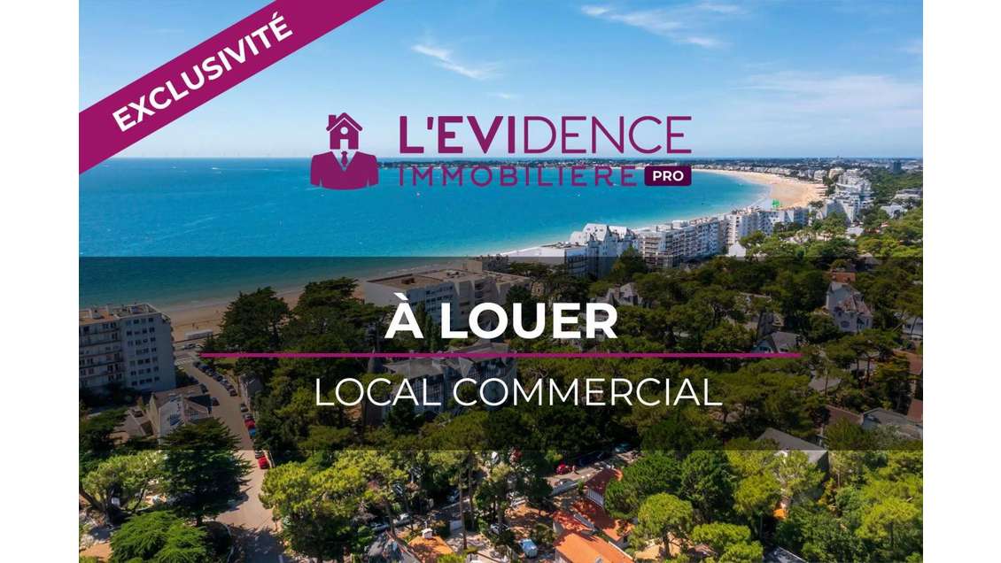 A vendre DAB local tous commerces 35m² à La Baule