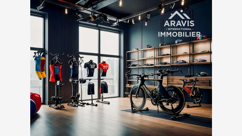 A louer local commercial 95m² empl N°1 La Clusaz
