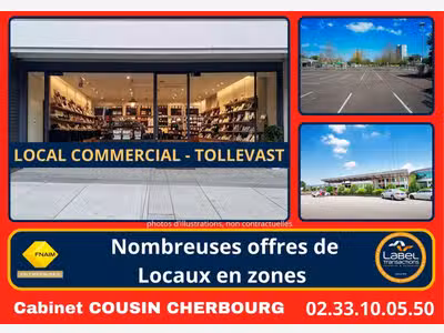 A louer local commerciale de 230m² La Glacerie