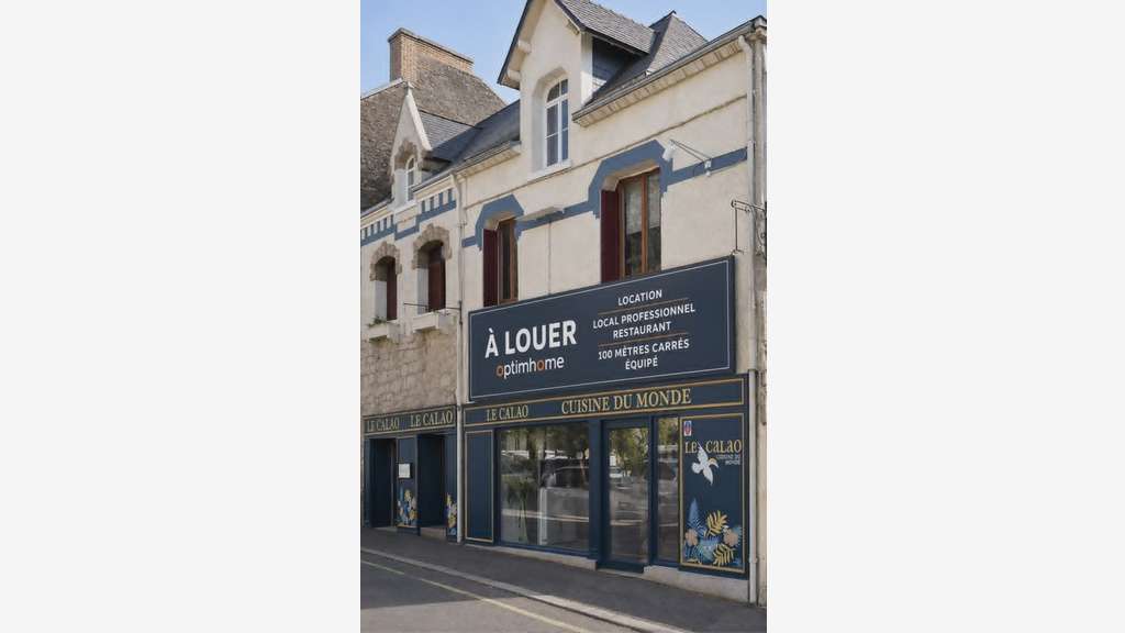 A louer local restauration 100m² La Roche Bernard