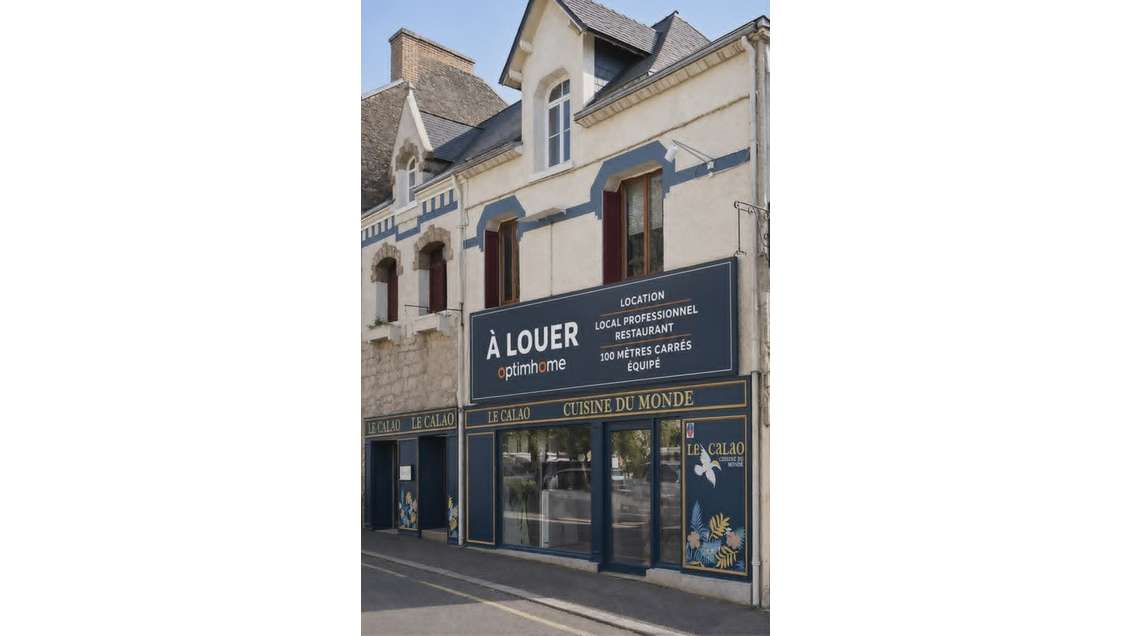 A louer local restauration 100m² La Roche Bernard