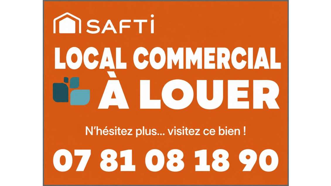 A louer local commercial 79m² à La Roche sur Yon