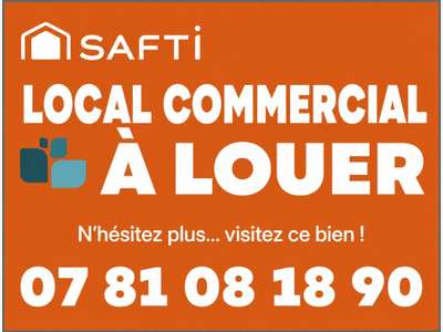 A louer local commercial 79m² à La Roche sur Yon