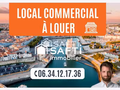 A louer local 80m² avenue passante de La Rochelle