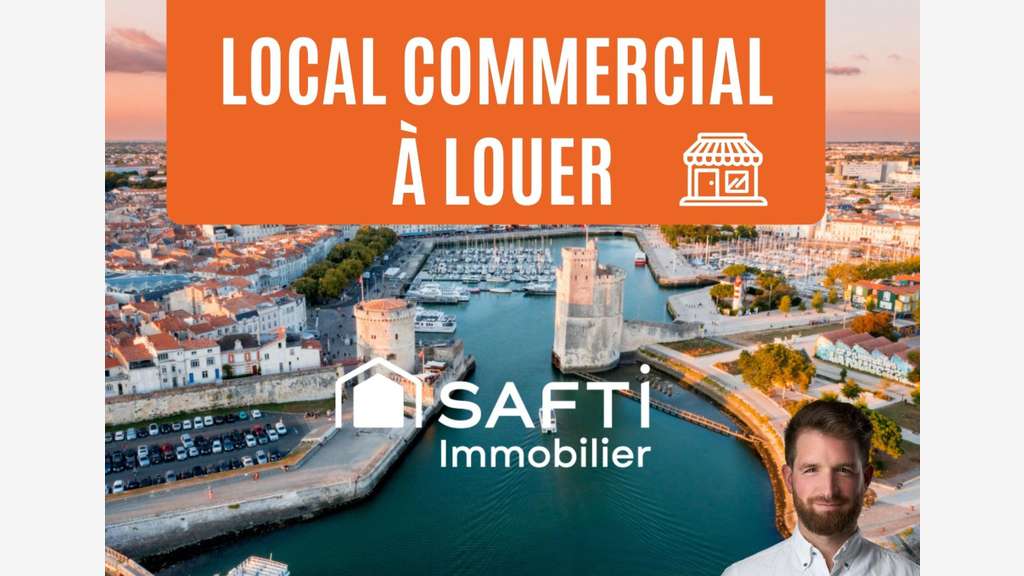 A louer local 80m² avenue passante de La Rochelle