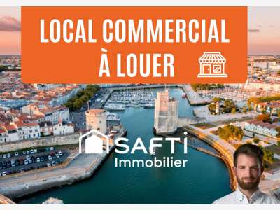 A louer local 80m² avenue passante de La Rochelle