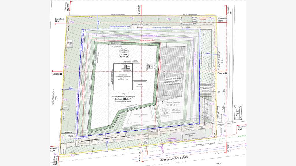 A louer bureaux neufs 2056m² à La Seyne
