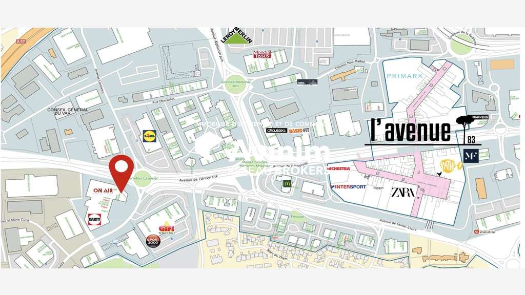 Immobilier Professionnel à louer La Valette-du-Var