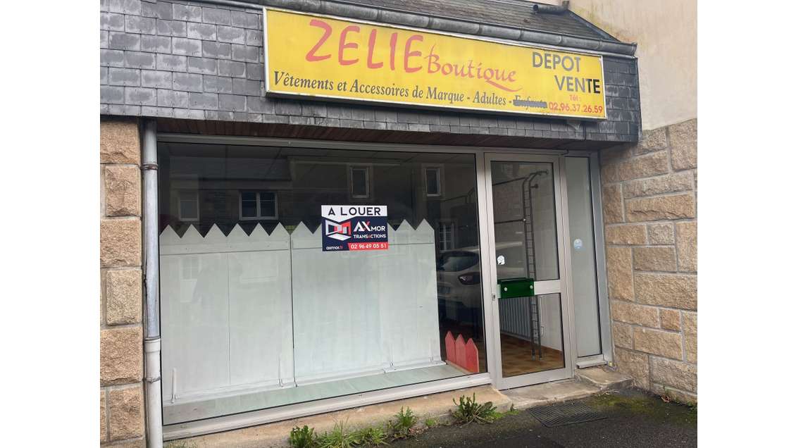 A louer local commercial 95m² à Lannion