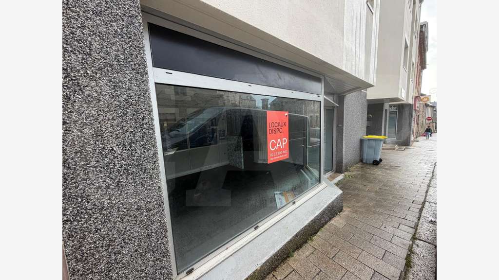 A louer local commercial de 47m² en centre Lannion