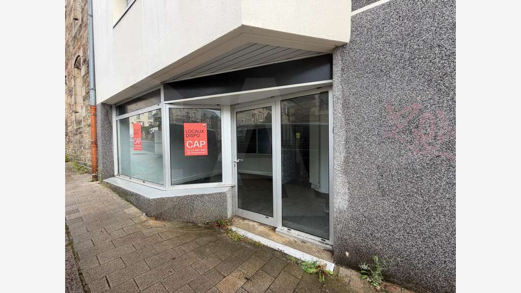 A louer local commercial de 47m² en centre Lannion