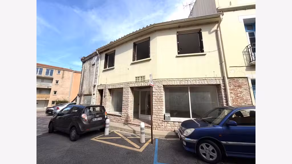 Local commercial 58m² à Latour-Bas-Elne centre 