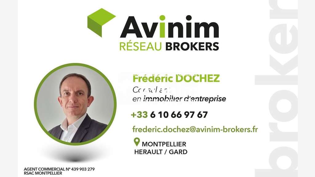 A louer local commercial 250m² Lattes Boirargues