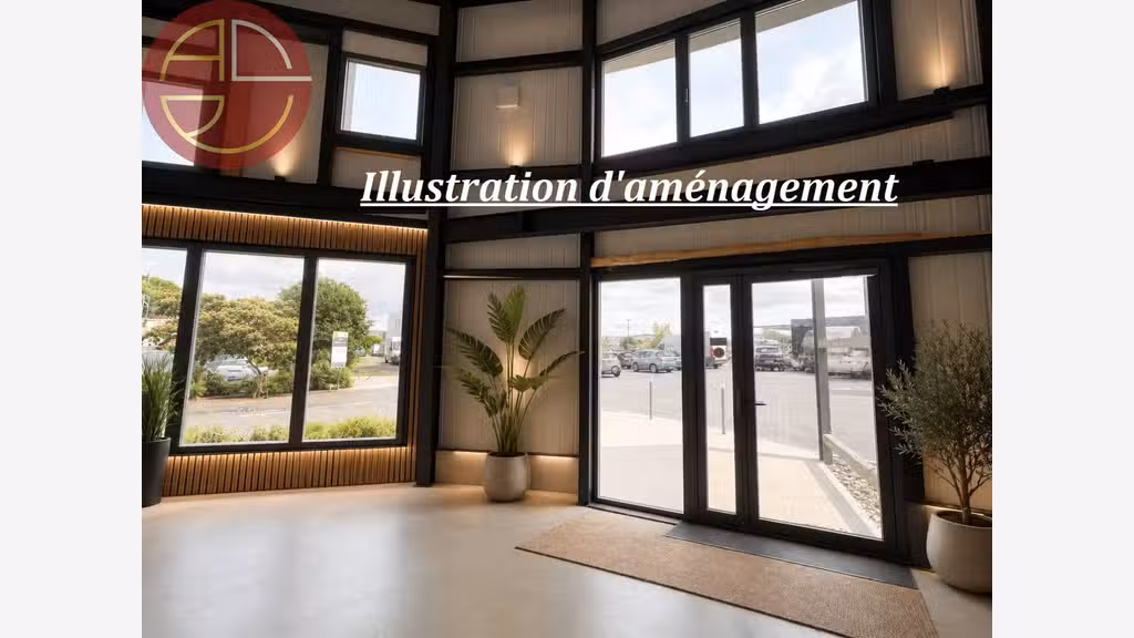 Location local commercial 271m² à Launaguet