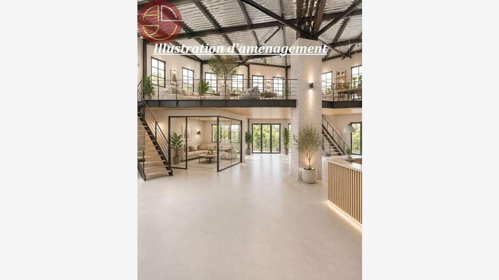 Location local commercial 271m² à Launaguet