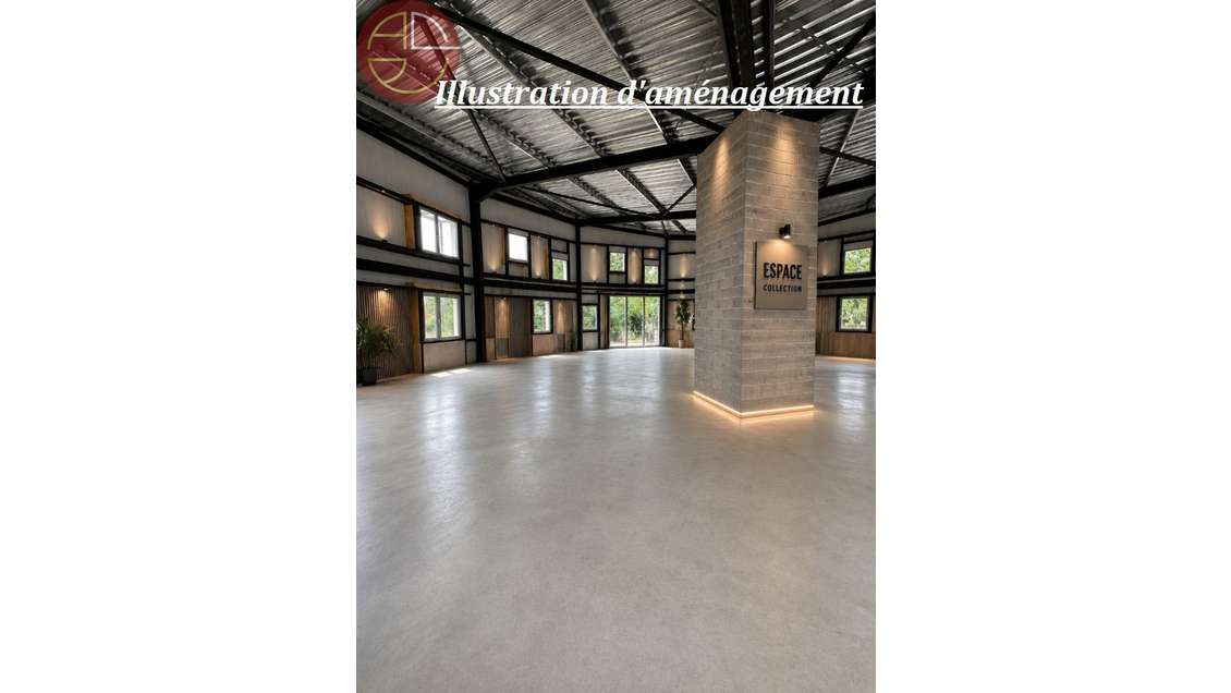 Location local commercial 271m² à Launaguet