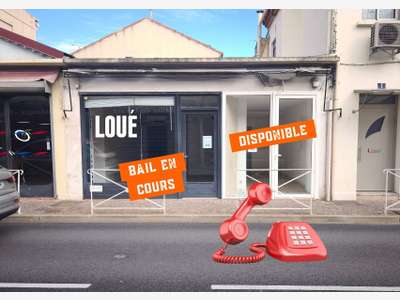 Loue local commercial 22 m² au centre Grau-du-Roi
