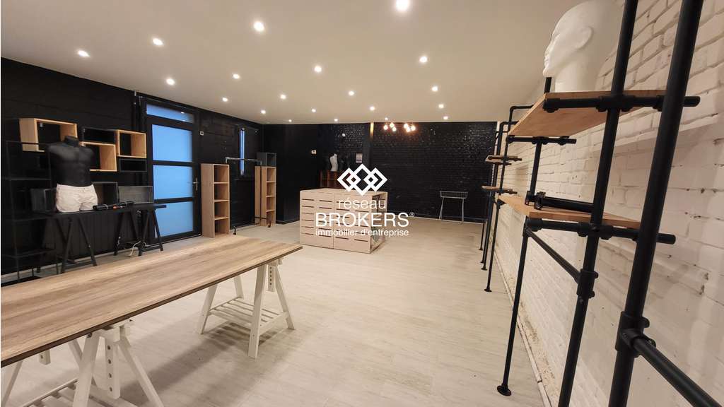 A louer local commercial 115m² Le Havre centre