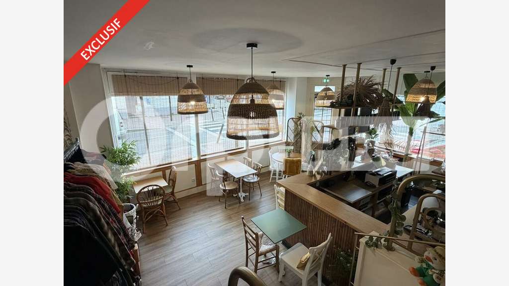 Local restauration d'angle 87m² à louer Le Havre 