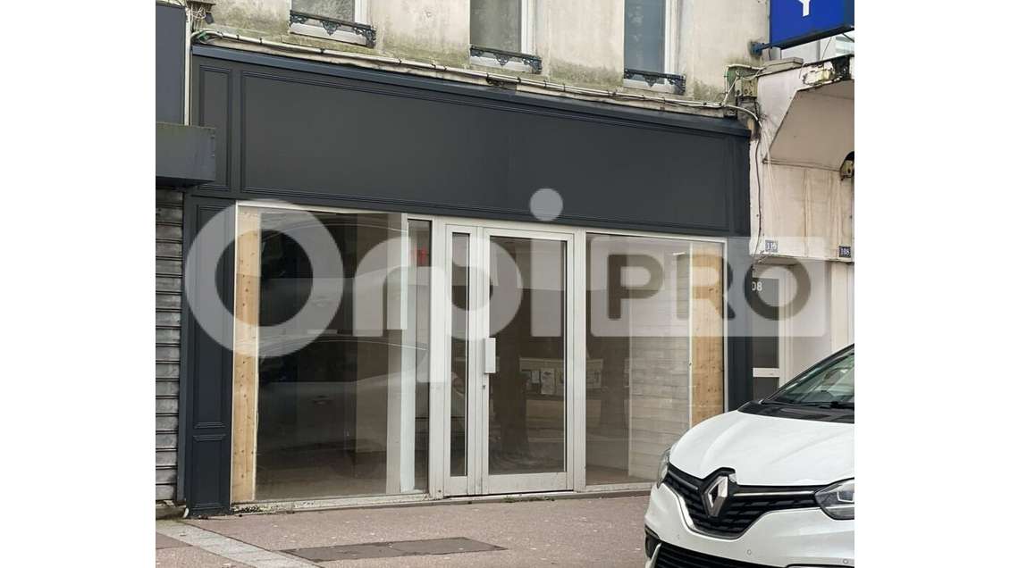 A louer local commercial de 130m² au Havre Coty