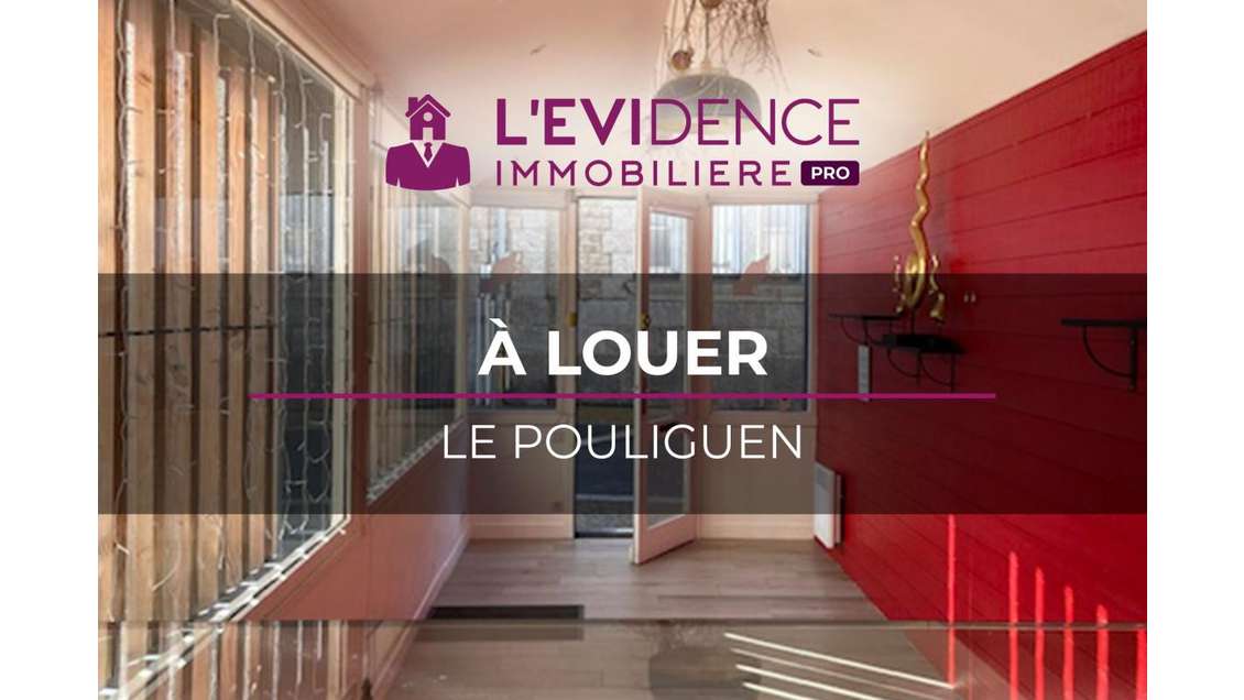 A louer local commercial 44m² centre du Pouliguen