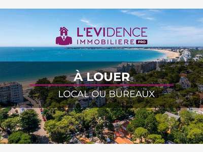 A louer local commercial de 64m² au Pouliguen