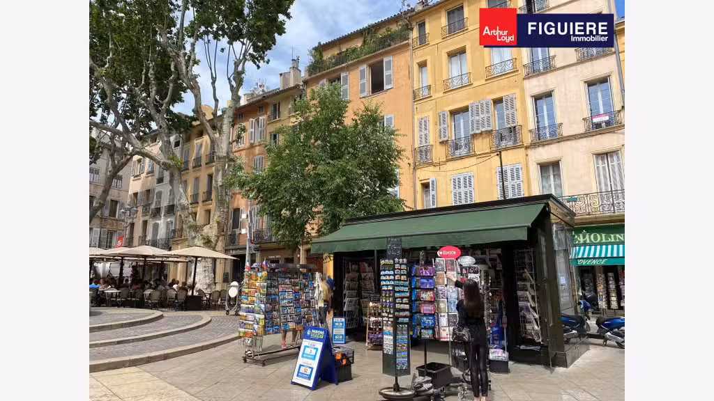 Local commercial 34m² en centre-ville d'Aix