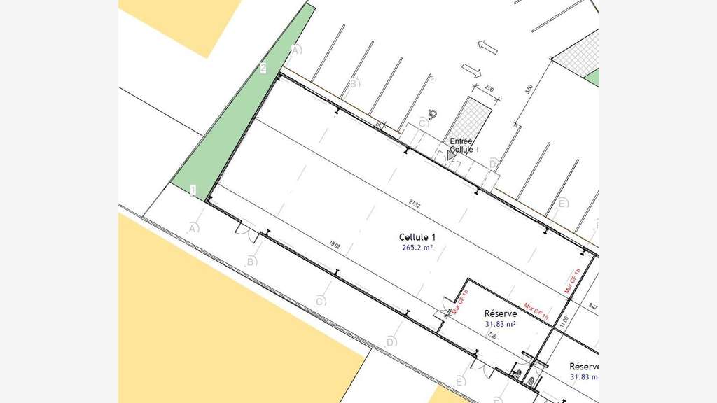 Exclusif  Grand local situé en zone commerciale !