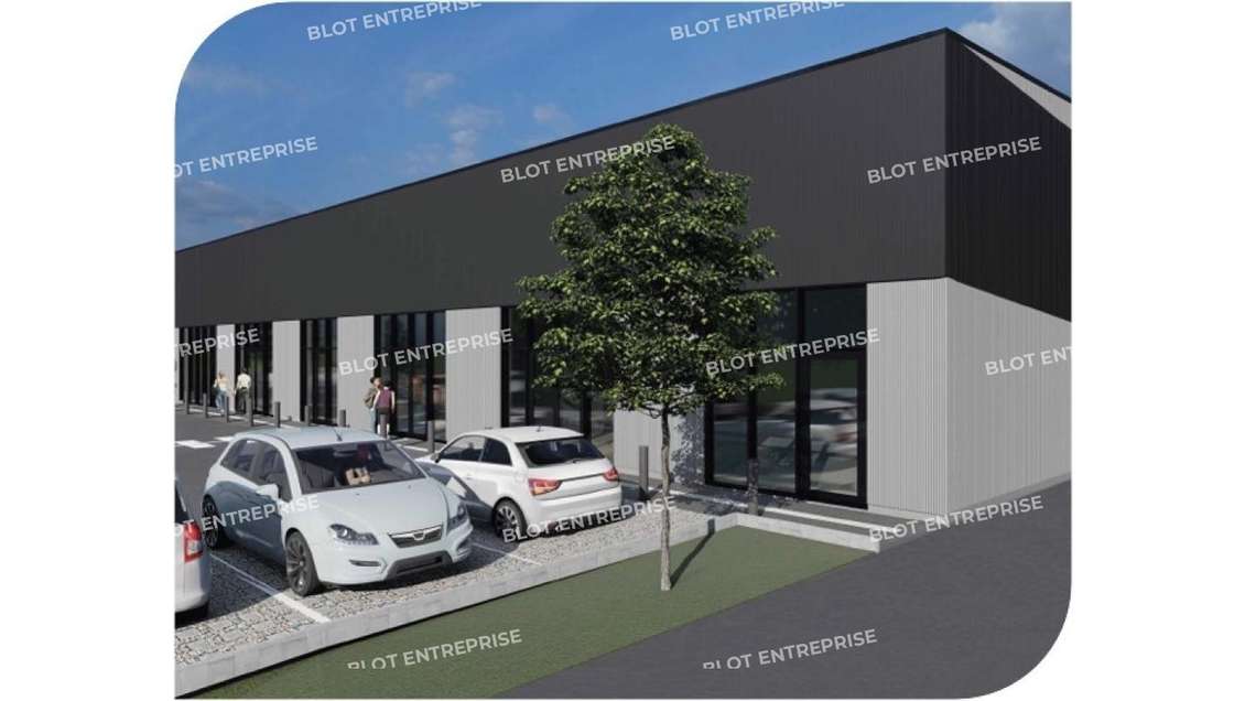 A louer local neuf BEFA pôle commercial à Lécousse