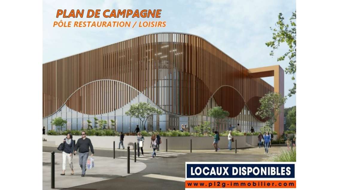 Location local restauration 359m² Plan de Campagne